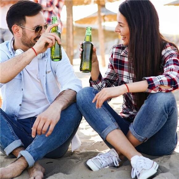 Matching Bracelets for Couples Him Boyfriend, Red String of Fate Long Distance - Picture 4 of 7